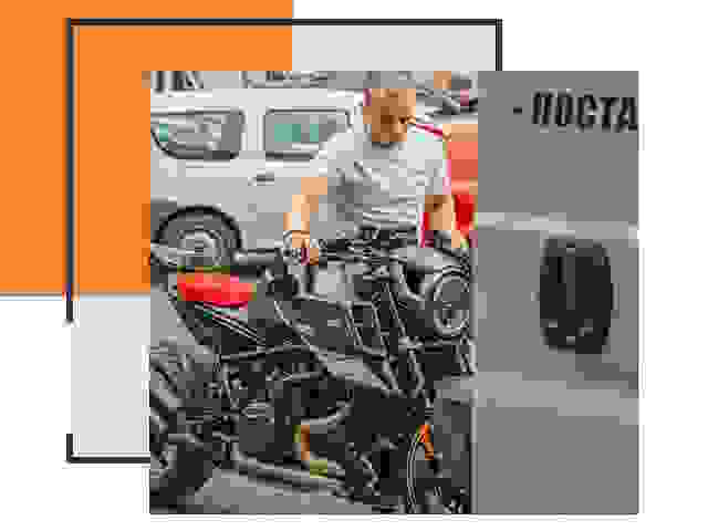 Перевозка мотоцикла по России - Услуги Перевозка-Хтб