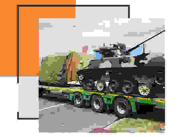 Перевозка военной техники в Ахтубинске